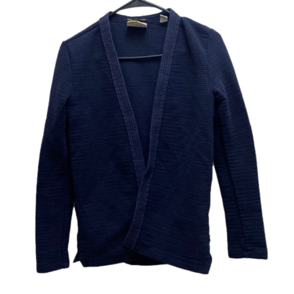 Scotch & Soda open cardigan sweater size 1 or size 6 navy blue jacket - Picture 1 of 12
